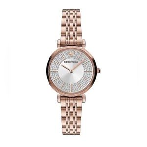 Emporio Armani Bronze Steel Quartz Women's Watch